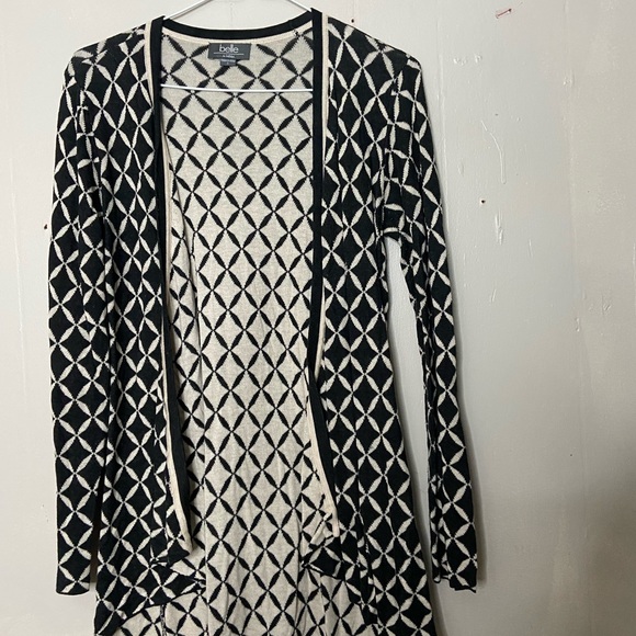 Belle Women’s Open Front Cardigan, Size small - Picture 8 of 9